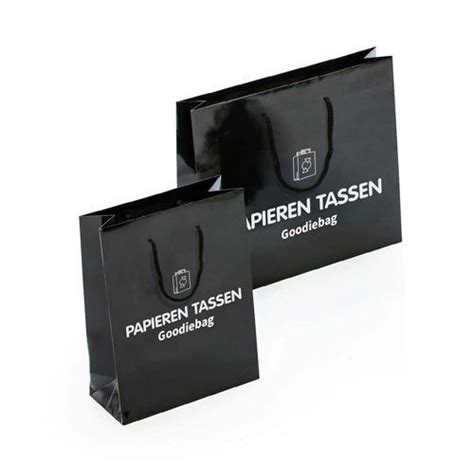 papieren tasjes bedrukken kleine oplage